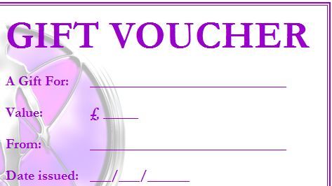 gift voucher example